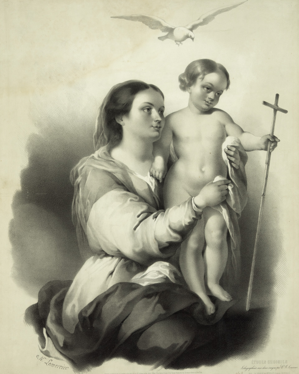 Photo Print 16x20: La Vierge De Seville (The Virgin and Child) by ClassicPix.com