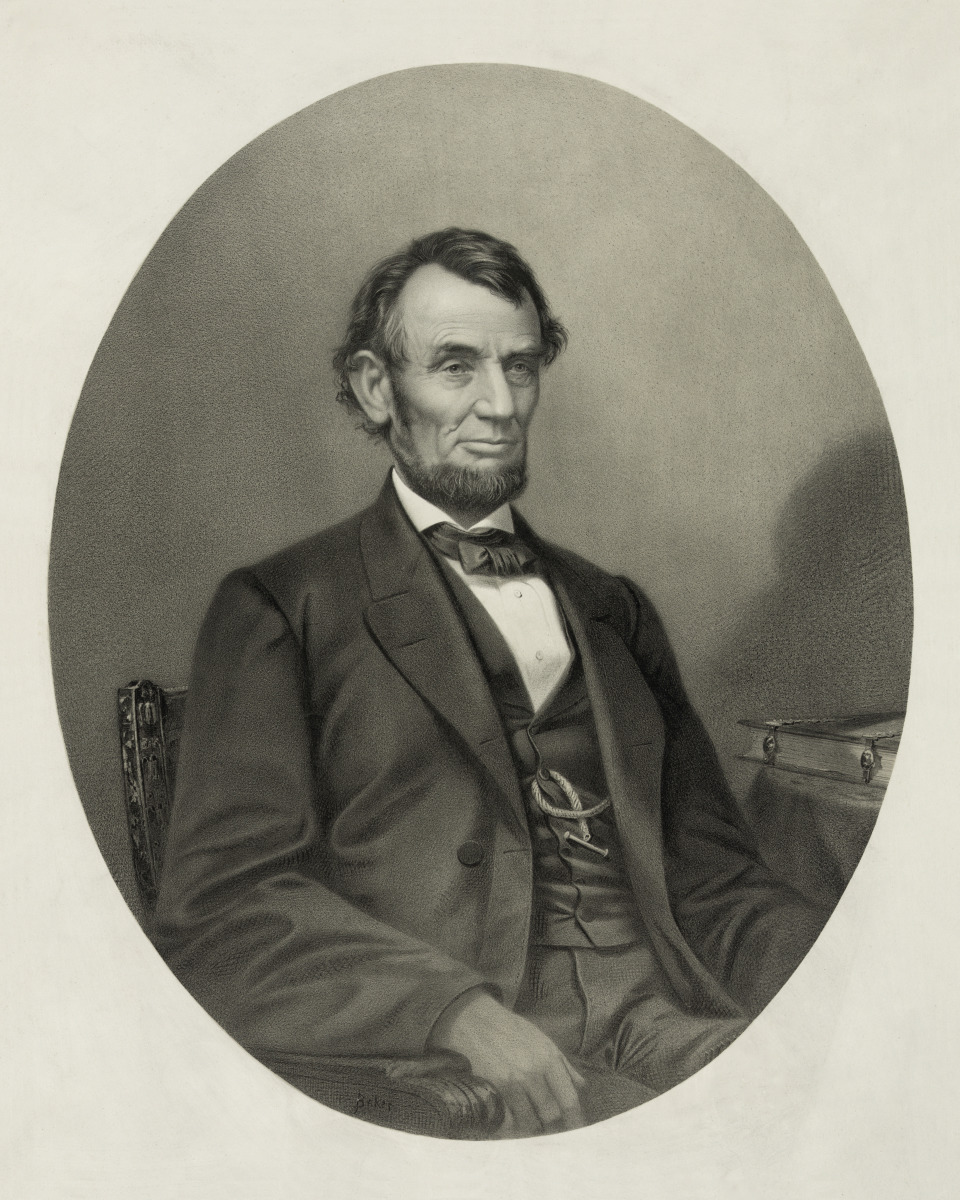 Photo Print 12x15: Abraham Lincoln, 1865 by ClassicPix.com