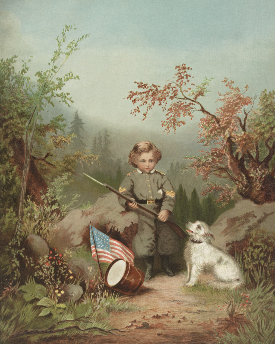 Photo Print 20x24: On Picket Guard, 1869 by ClassicPix.com