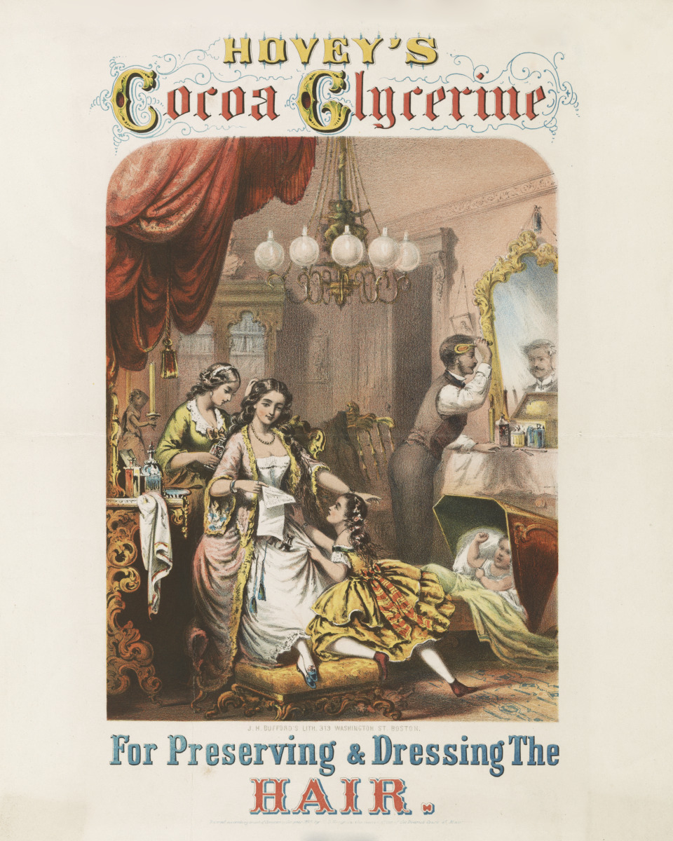 Photo Print 11x14: Hovey&#39;s Cocoa Glycerine For Preserving & Dressing The... by ClassicPix.com