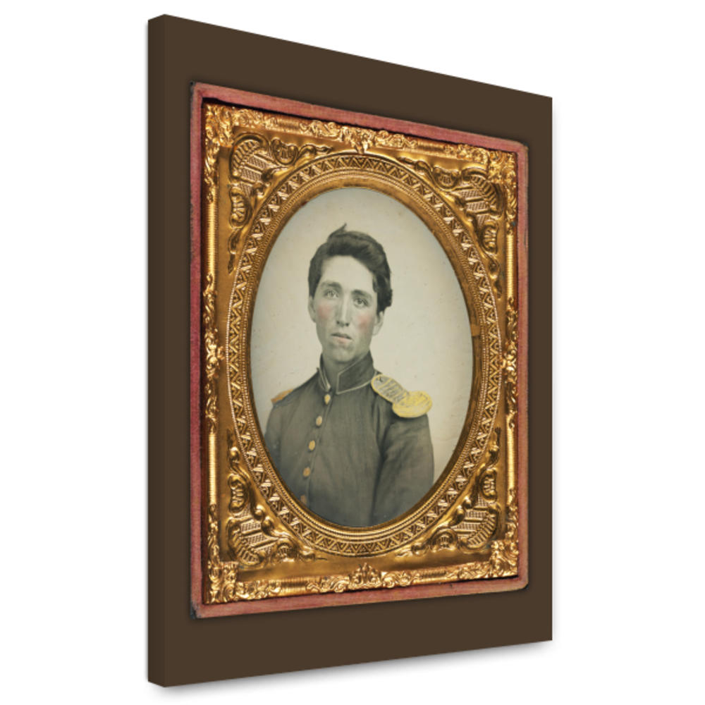 Canvas Print 16x20: Private John Ryan Of Company H  2nd Rhode Island Infantry... by ClassicPix.com