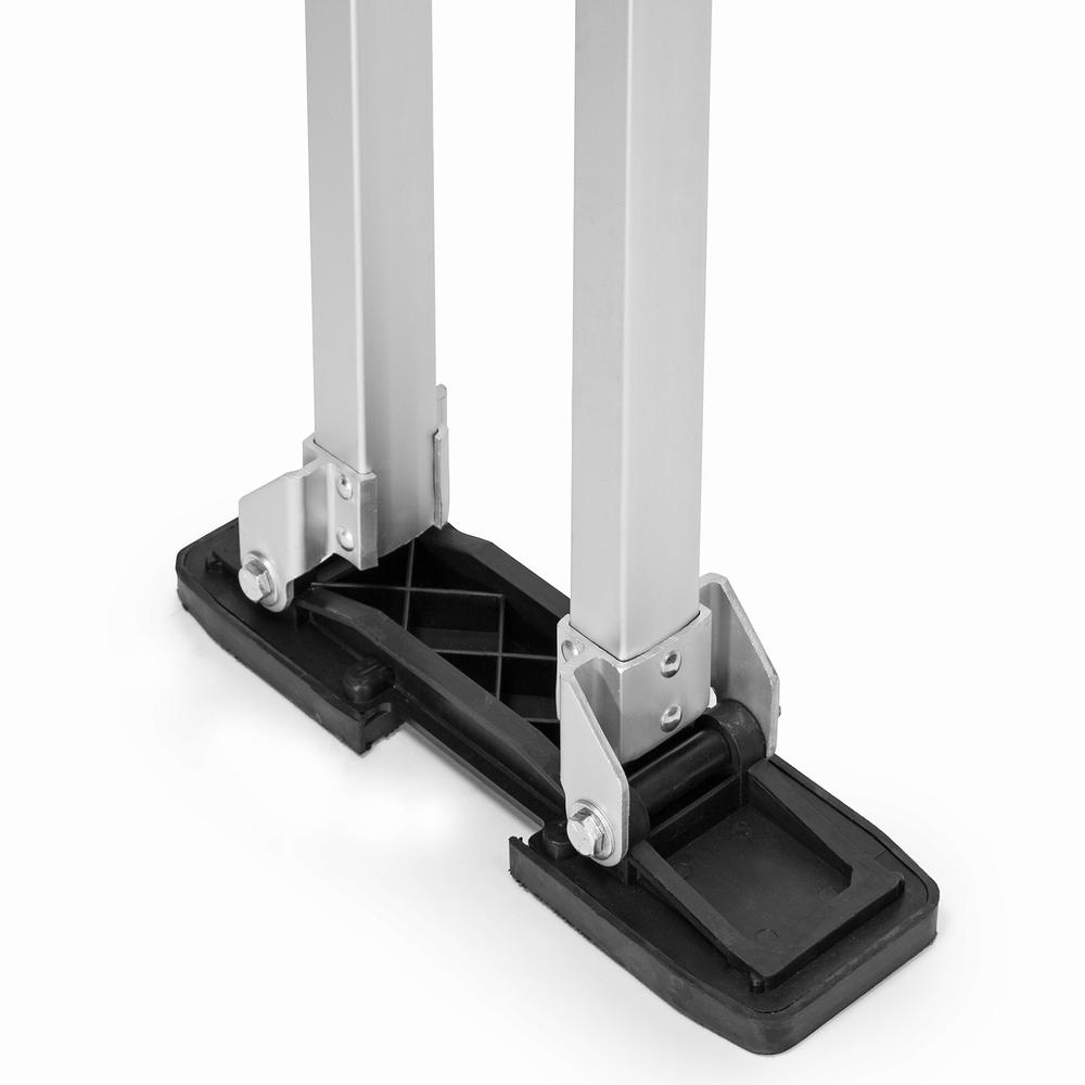 GypTool Drywall Stilts Painters Walking Finishing Tools - Adjustable 24" - 40" Black
