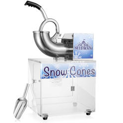 Olde Midway Commercial Snow Cone Machine, Countertop Ice Shaver Slush Maker