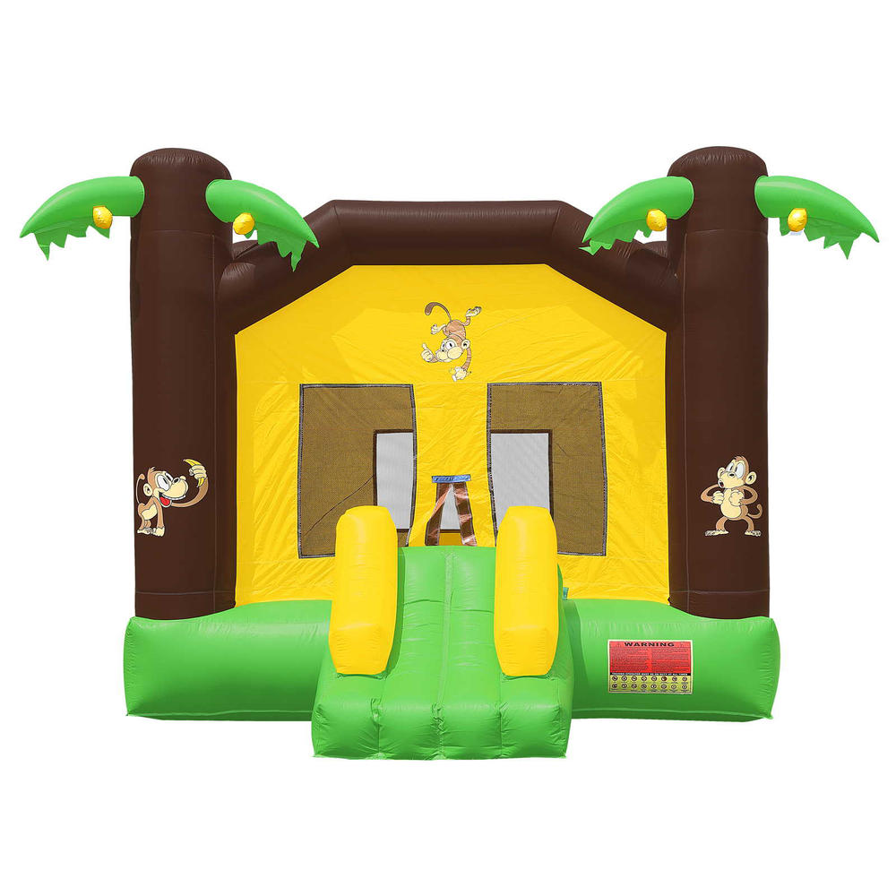 Inflatable HQ Commercial Grade 17x13 Bounce House 100% PVC Inflatable Jungle Jumper w Blower