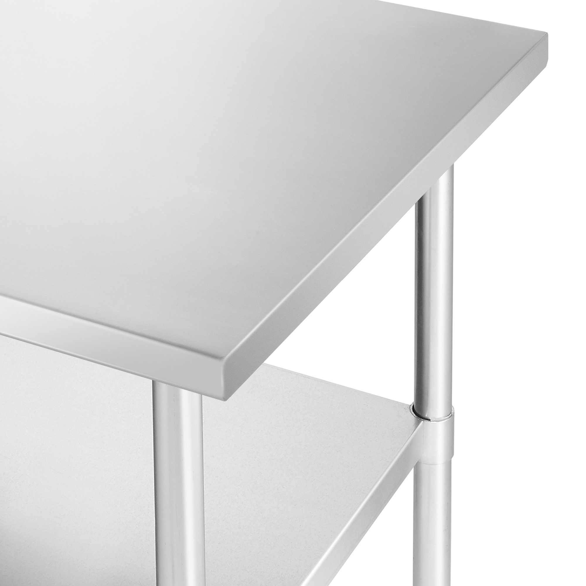 Kutler 24x60 Stainless Steel Table, NSF Commercial Restaurant Kitchen Prep & Work Table