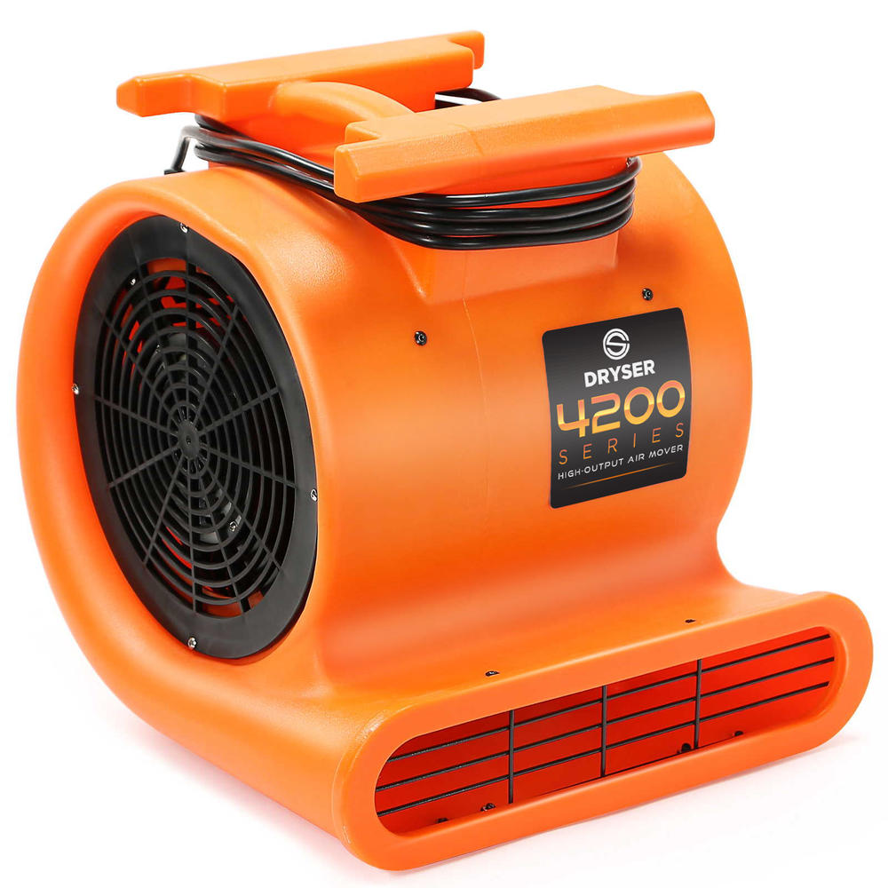 Dryser 12 Air Mover Carpet Dryers 3 Speed 1 HP Stackable Floor Blower Drying Fan