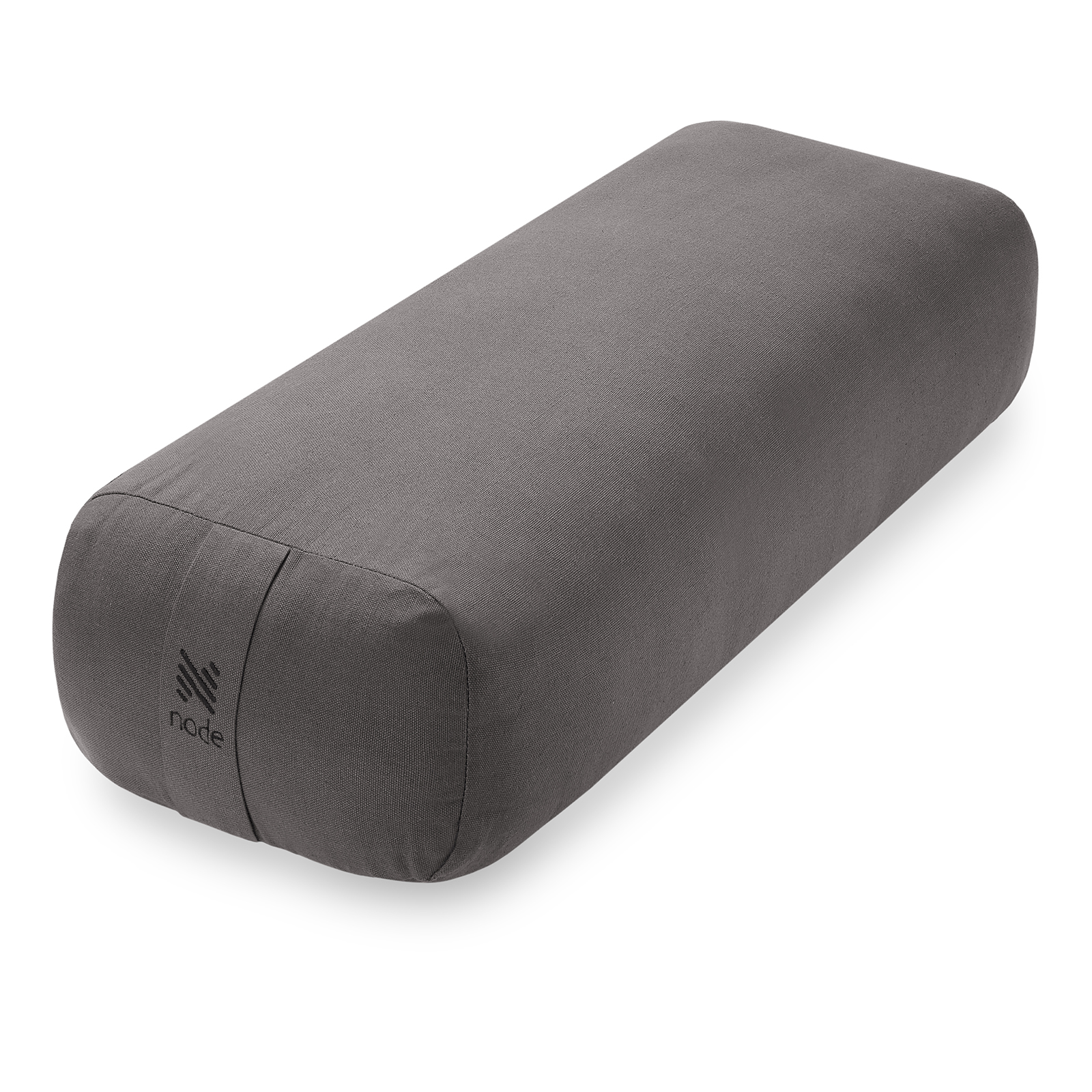 Node Fitness 25" x 12" Rectangular Organic Cotton Yoga Bolster Cushion