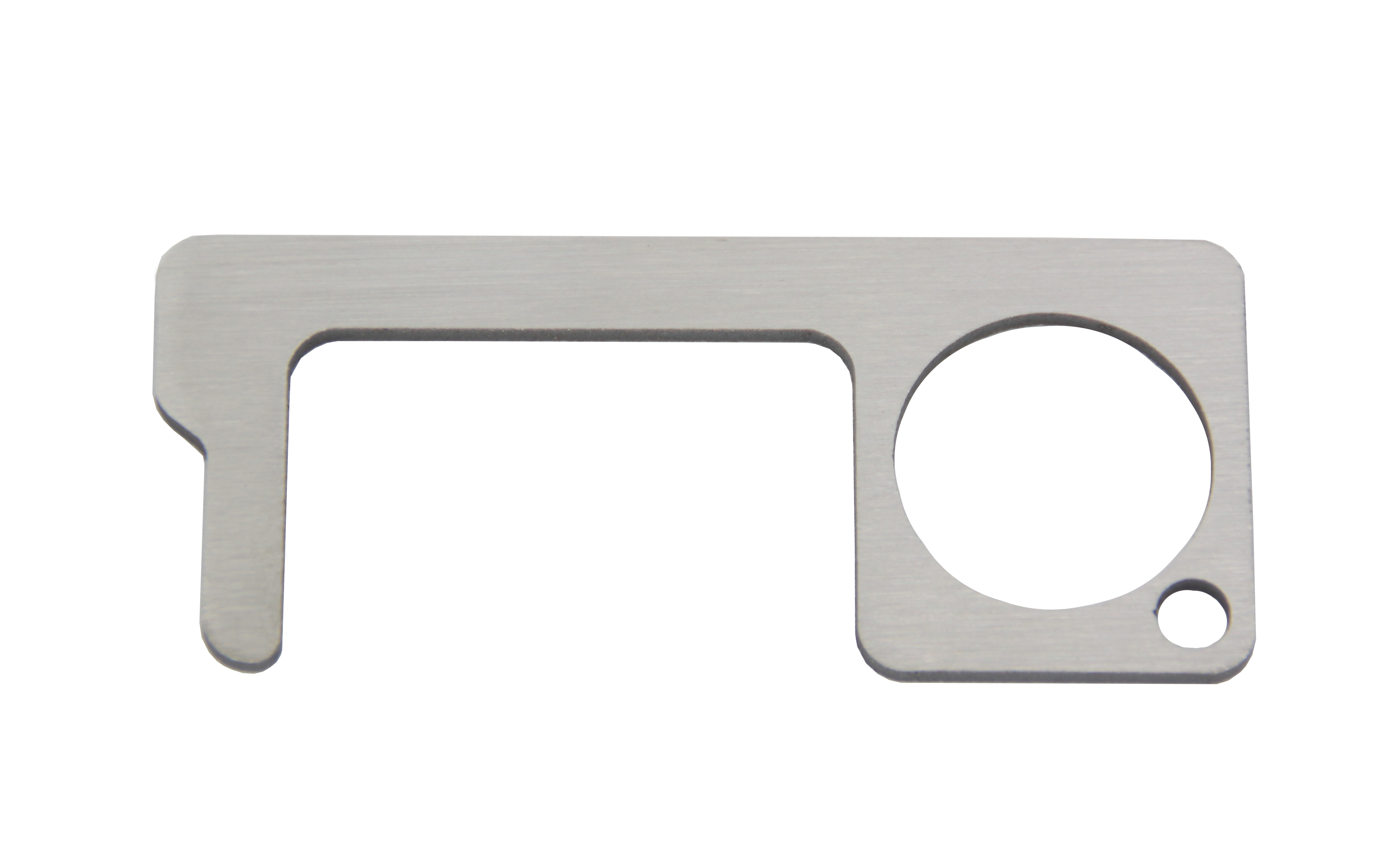 Fixturedisplays Square Hygienic Door Handle Door Opener The Contactless Button Tool Elevator Press Stick Easy To Carry Zero Touch Reusable Handle