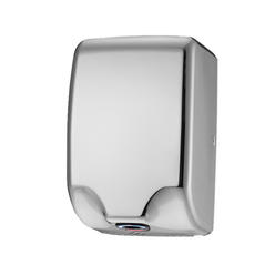 FixtureDisplays Bathroom Hand Dryer, Stainless Steel Cover Commercial Dryer 224MPH Automatic High Speed Heavy Duty Hand Blow Dryer 1350