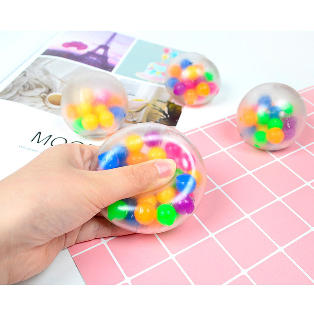 FixtureDisplays TOYS Sensory Toy Package-Ideal Gifts for Children with Autism-Sensory Toys for Autistic Children-Squeeze Balls and Liquid Motion
