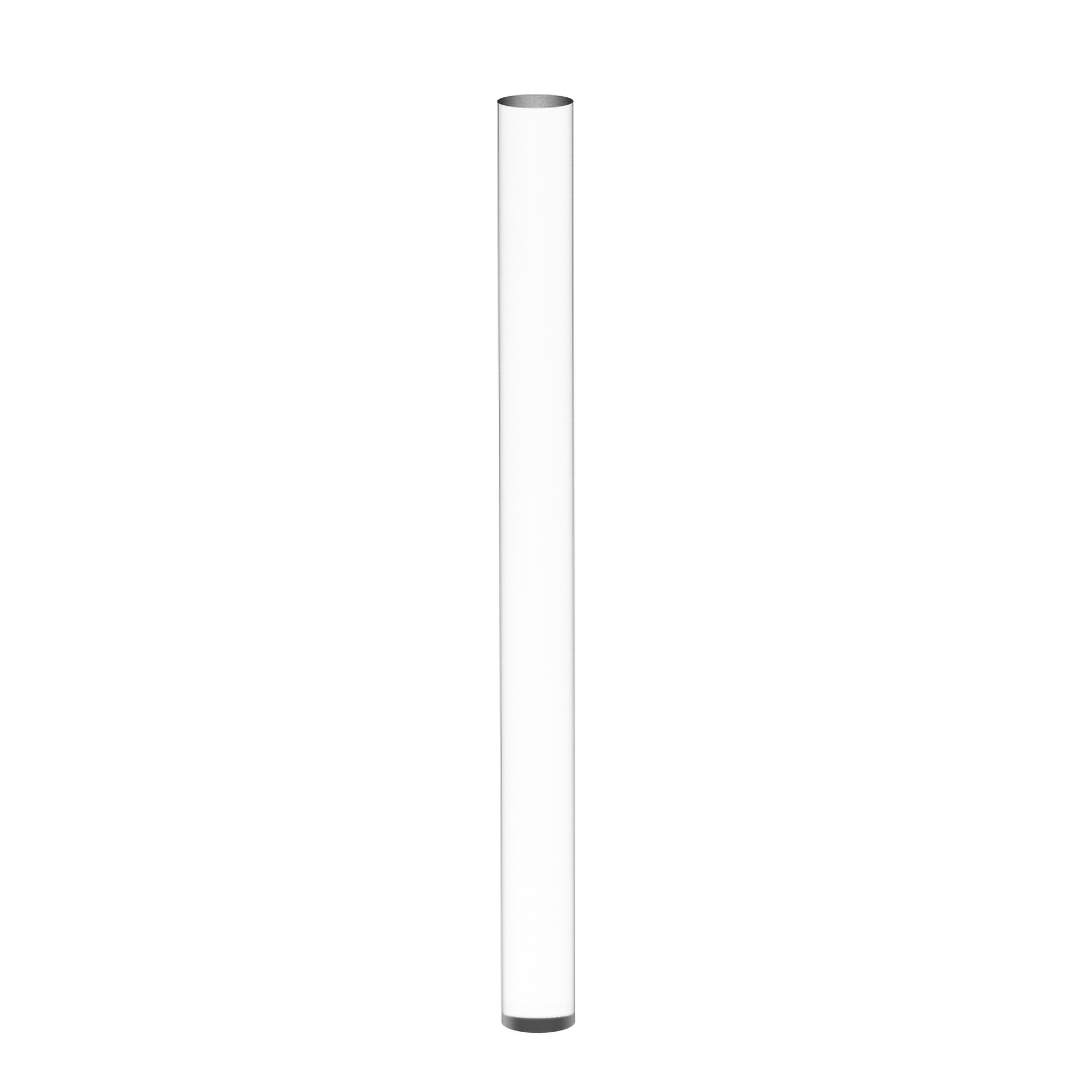 FixtureDisplays 3mm (nominal 1/8") Diameter X 6" Long Acrylic Rod Plexiglass Stick Clear Lucite 10128-6-4PK