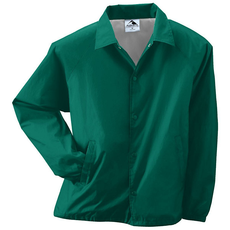 Augusta Sportswear Augusta 3101 - Youth Lined Nylon Coach's Jacket - Black - XS