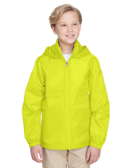 Team 365 TT73Y Youth Long Sleeve Zone Protect Lightweight Jacket With Pockets