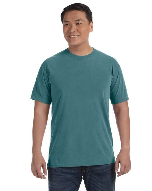 Comfort Colors C1717 Mens Short Sleeve Heavywight Ringspun Garment Dyed Crew Neck Stylish T-Shirt
