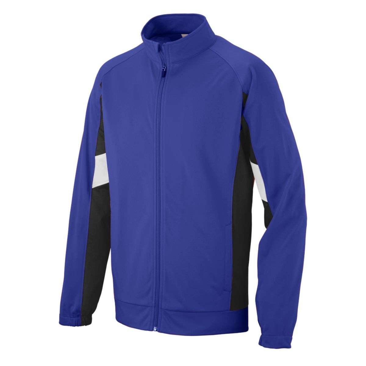 Augusta Sportswear 7722 Mens Long Sleeve Heavyweight Tour De Force Jacket With Pockets