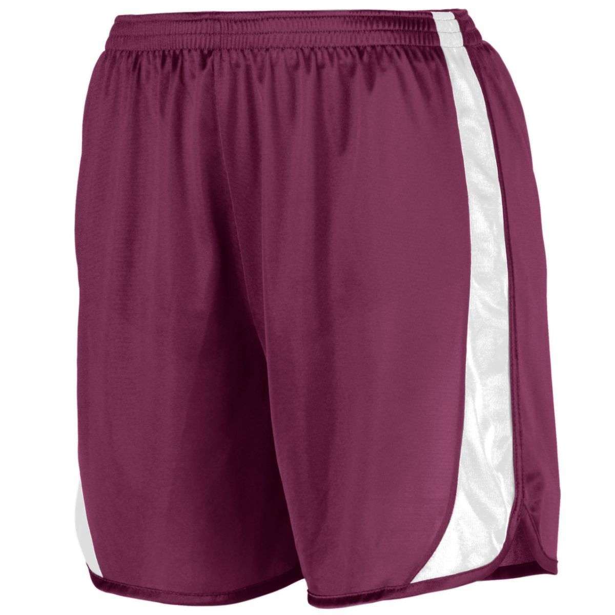 Selected Color is Maroon/White
