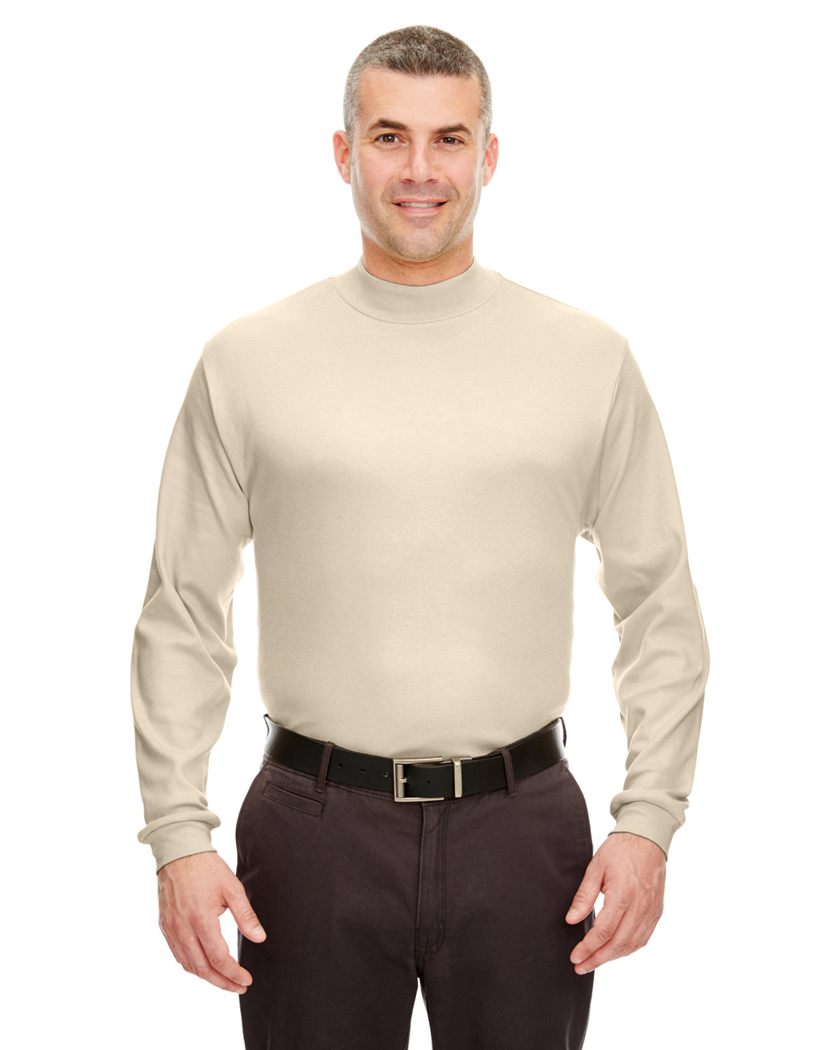 mock turtle neck golf