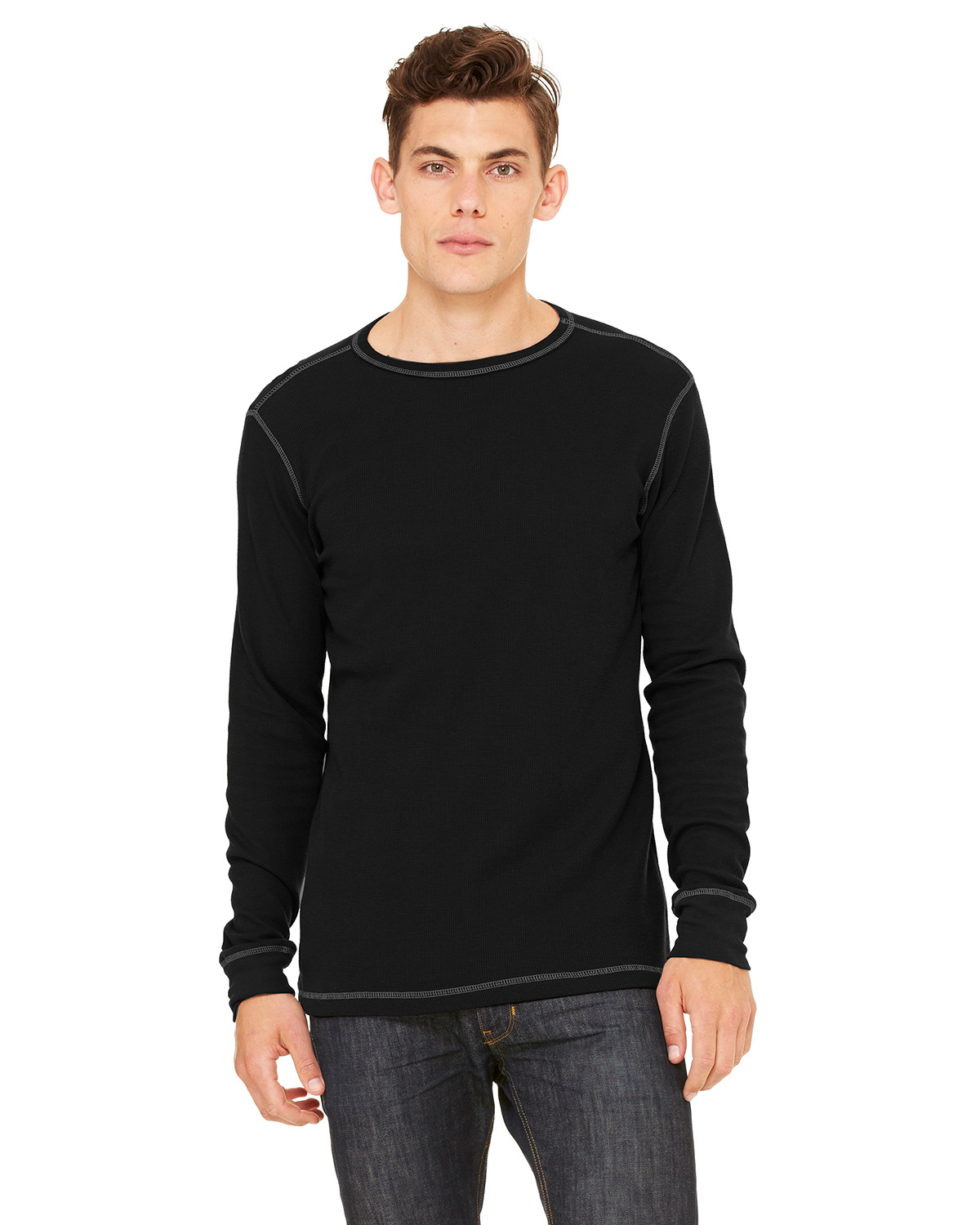 Bella + Canvas Men's Thermal Long-Sleeve T-Shirt - 3500