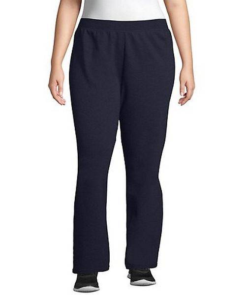 Just My Size Women's ComfortSoft EcoSmart Fleece Open-Hem Sweatpants, Petite Length - OJ104