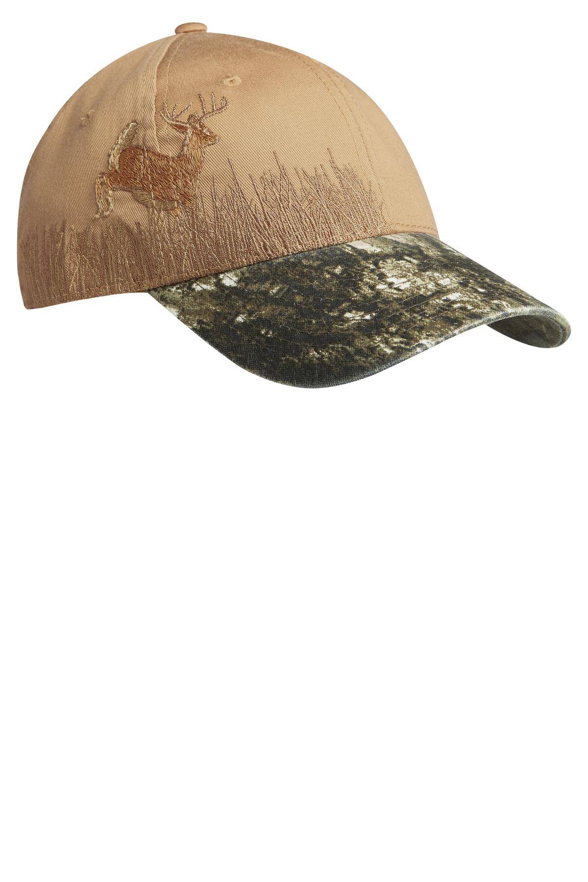 Port Authority Embroidered Camouflage Cap - C820