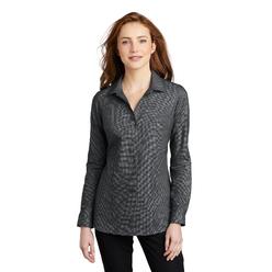 Port Authority Ladies Pincheck Easy Care Shirt - LW645