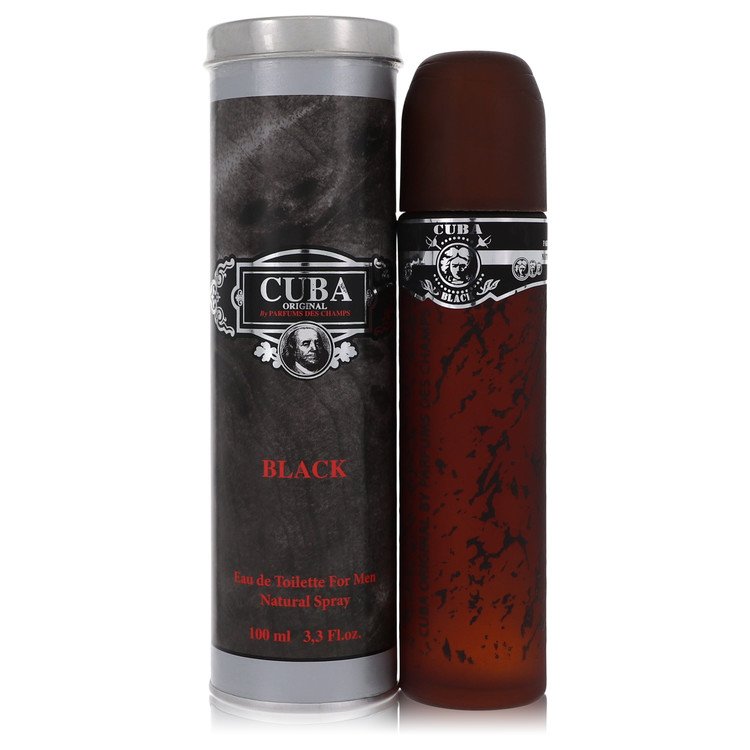 Fragluxe CUBA Black by Fragluxe Eau De Toilette Spray 3.4 oz Men