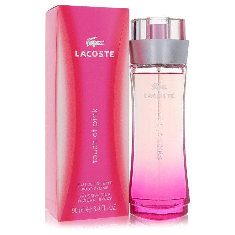 Lacoste Touch of Pink by Lacoste Eau De Toilette Spray 3 oz Women