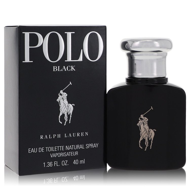 Ralph Lauren Polo Black by Ralph Lauren Eau De Toilette Spray 1.4 oz Men