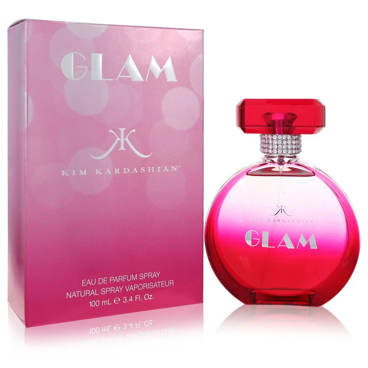 Kim Kardashian Glam by Kim Kardashian Eau De Parfum Spray 3.4 oz Women