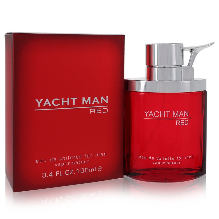 Myrurgia Yacht Man Red by Myrurgia Eau De Toilette Spray 3.4 oz Men