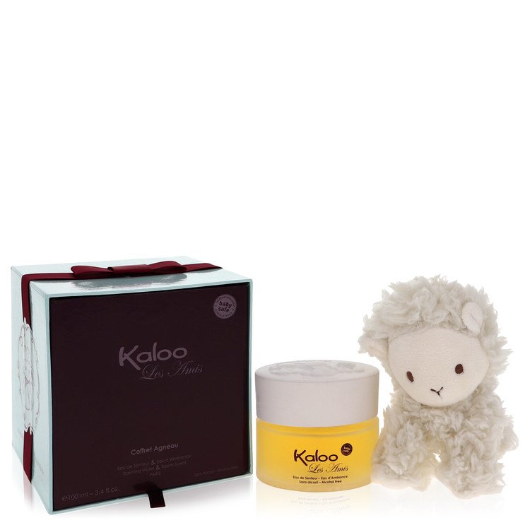 Kaloo Les Amis by Kaloo Eau De Senteur Spray / Room Fragrance Spray (Alcohol Free) + Free Fluffy Lamb 3.4 oz Men