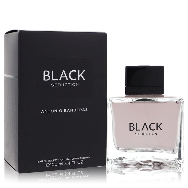 Antonio Banderas Seduction In Black by Antonio Banderas Eau De Toilette Spray 3.4 oz 3.4 oz Men