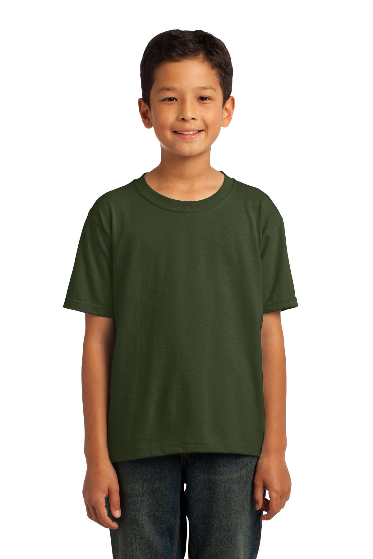 Fruit of the Loom DISCONTINUED Fruit of the Loom Youth HD Cotton 100% Cotton T-Shirt. 3930B
