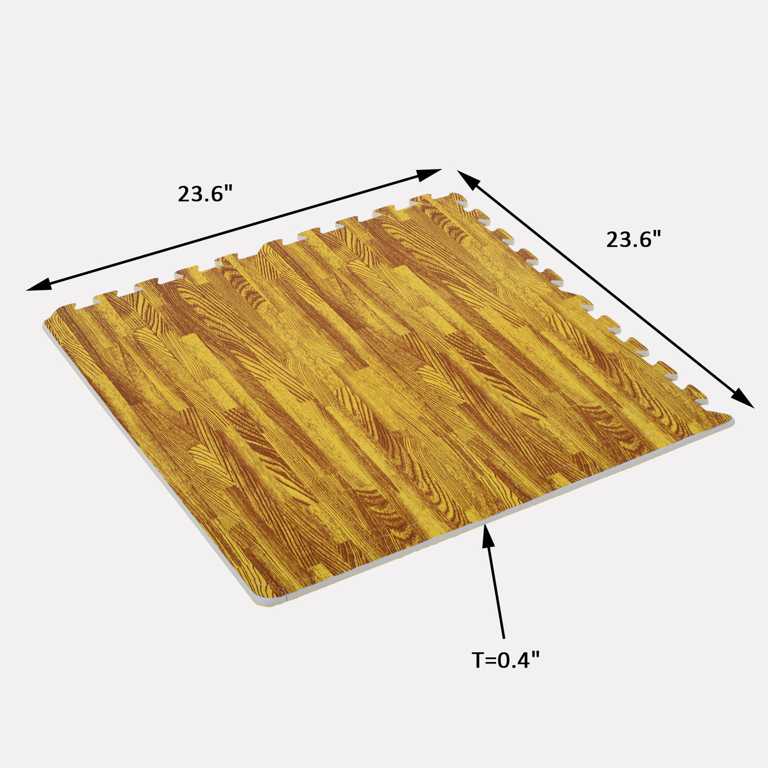 soozier interlocking tiles puzzle eva foam floor mats wood grain light wood grain 72 sq ft 18 tilesborders - Puzzle Wood Flooring soozier interlocking tiles puzzle eva foam floor mats wood grain light wood grain 72 sq ft 18 tilesborders - Puzzle Wood Flooring
