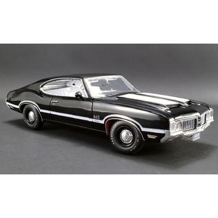 Acme United 1970 Oldsmobile 442 W 30 Ebony Black With White