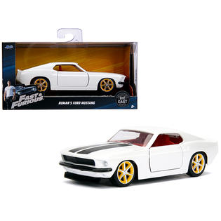 Jada Roman S Ford Mustang White With Red Interior Fast