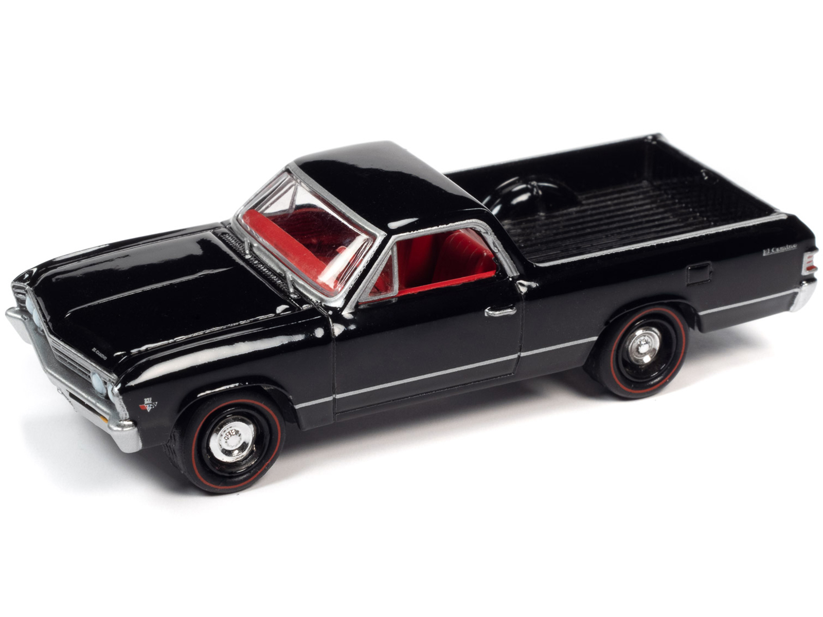 1967 Chevrolet El Camino Tuxedo Black with Red Interior Ltd Ed to 11652