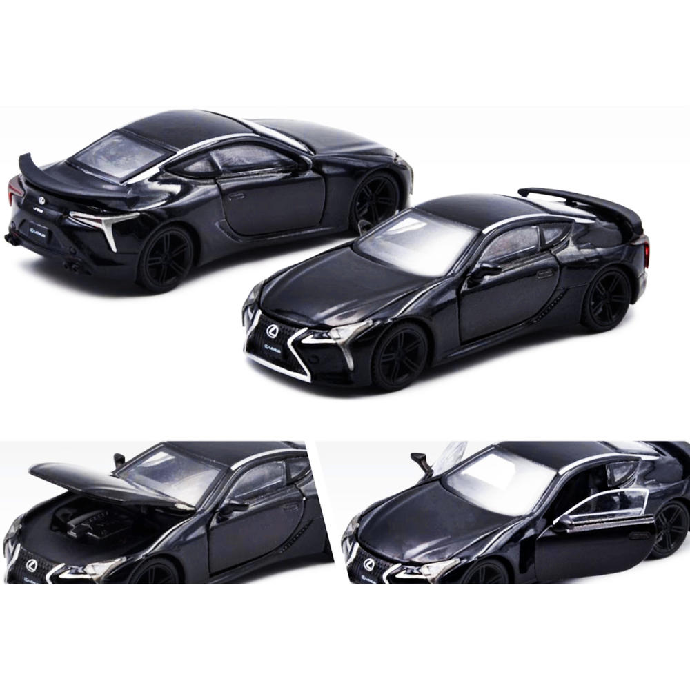 ERA CAR Lexus LC500 Aviation Black Metallic Limited Edition to 1200 pieces 1/64 Diecast Model Car by Era Car