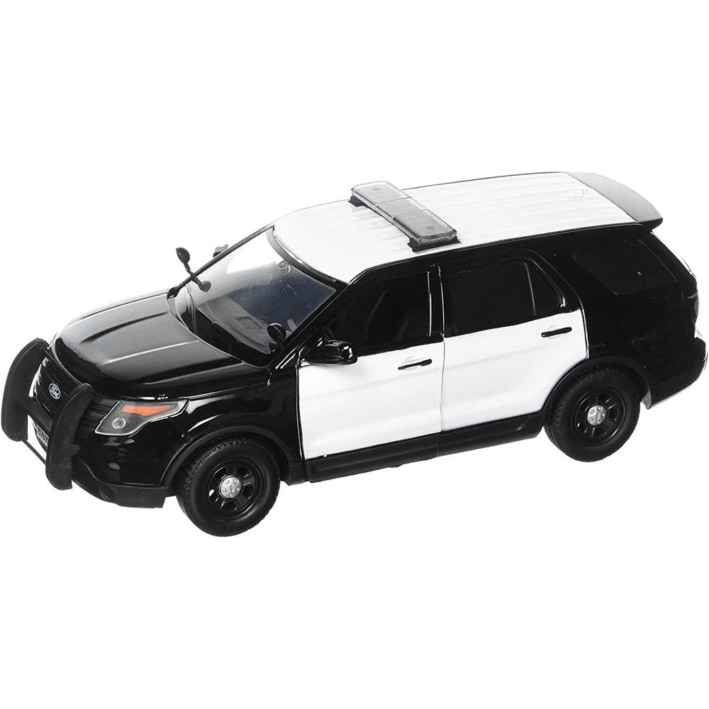 CHP Ford Police Interceptor Utility Diecast Car - 1/24 Scale Black & White