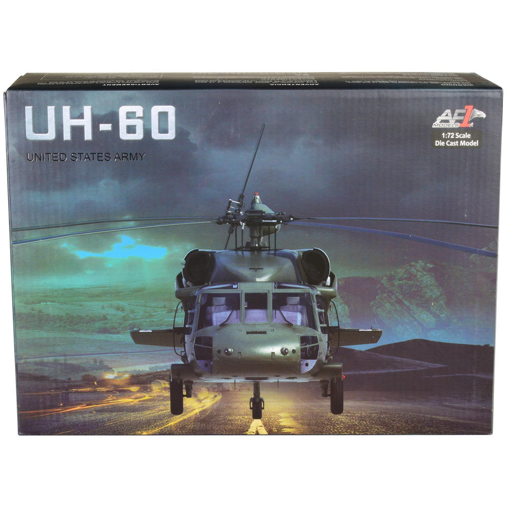 Air Force 1 Sikorsky UH-60 Black Hawk Helicopter "377th Medical Camp Humphreys South Korea" US Army 2007 1/72 Diecast Model by Air Force 1