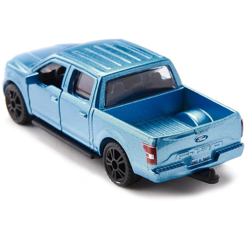 Siku Ford F-150 Pickup Truck Blue Metallic Camper Set with Accessories ...