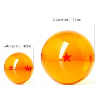 Dragonball New Dragon Ball Z Stars Crystal Glass Ball 7pcs With Gift Box Large 76mm Dragonball New Dragon Ball Z Stars Crystal Glass Ball 7pcs With Gift Box Large 76mm