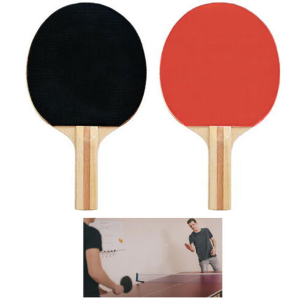 ATB 2 X Professional Paddle 5 Ply Ping Pong Table Tennis Indoor Outdoor Sports Games
