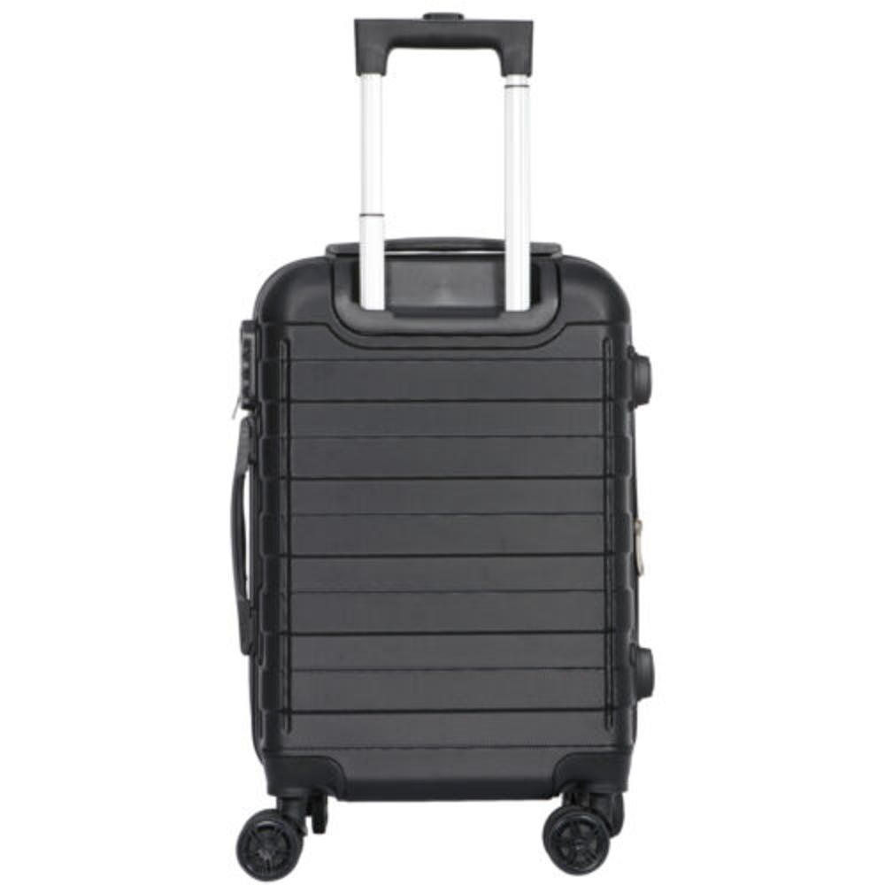 Branded 21 Inch Hardside Carry Luggage Carry-On Suitcase with Spinner Wheels Travel