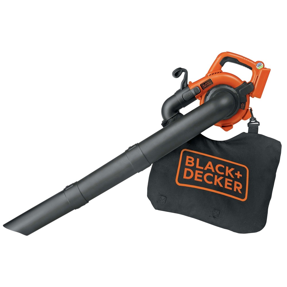 Black Decker Lswv36b 40v Max Cordless Lithium Ion Single Speed Handheld Mulcher Blower Vac Tool Only