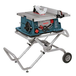 Bosch 4100-10 10 In. Worksite Table Saw with Gravity-Rise Wheeled Stand
