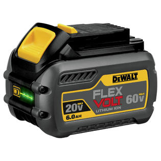 Dewalt Dcb606 20v 60v Max Flexvolt 6 Ah Lithium Ion Battery