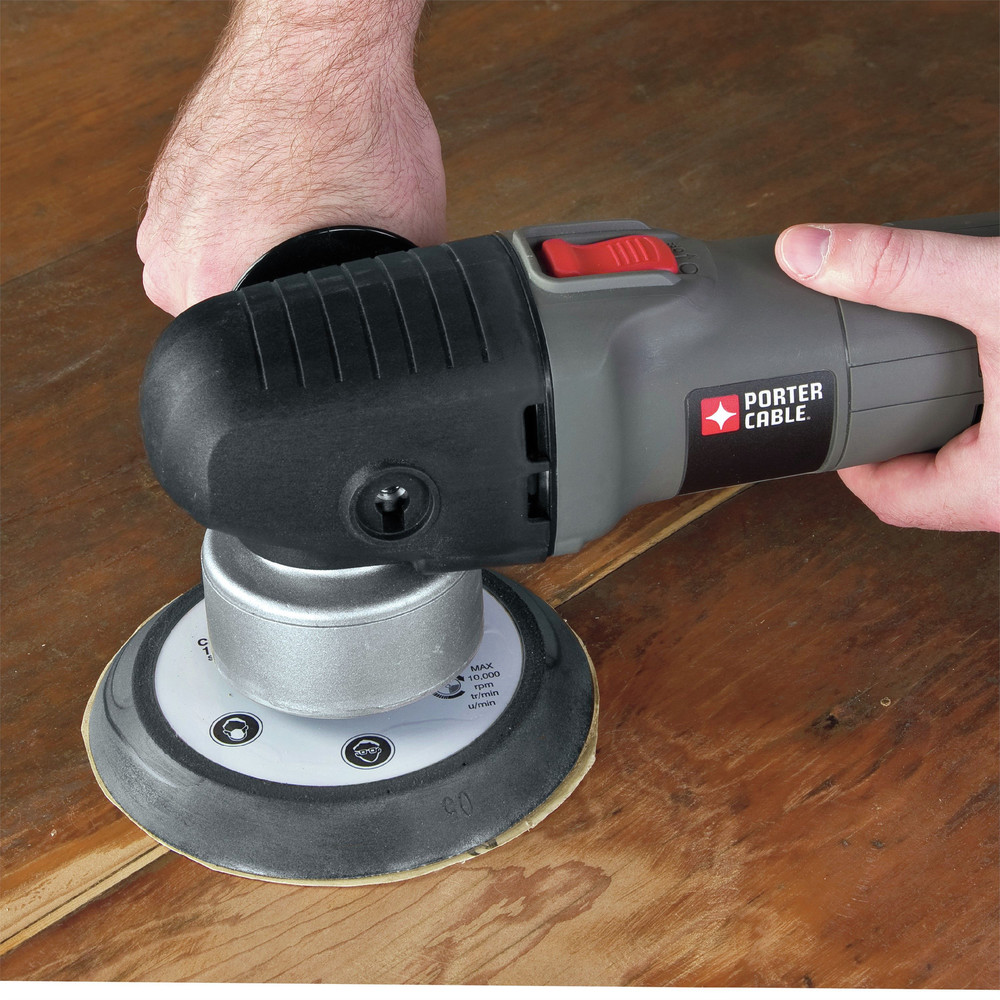 Porter Cable 7346sp 6 In Variable Speed Random Orbit Sander With Polishing Pad