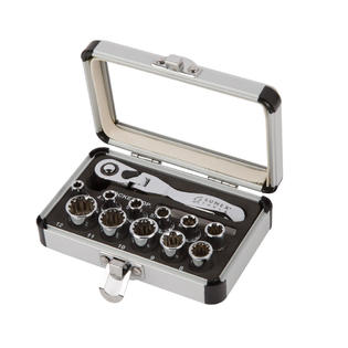 Sunex 9723 13 Piece 1 4 in Drive Universal Spline Socket   Sunex 9723 13 Piece 1 4 in Drive Universal Spline Socket