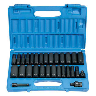 Grey Pneumatic 1229DM 29Piece 3/8 in. Drive 6Point SAE and Metric